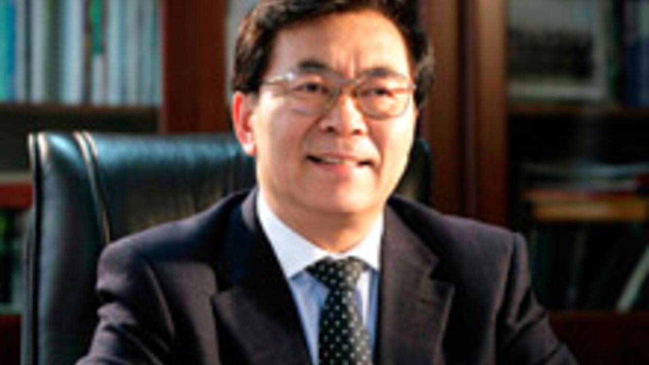President Chunli Bai in office chair