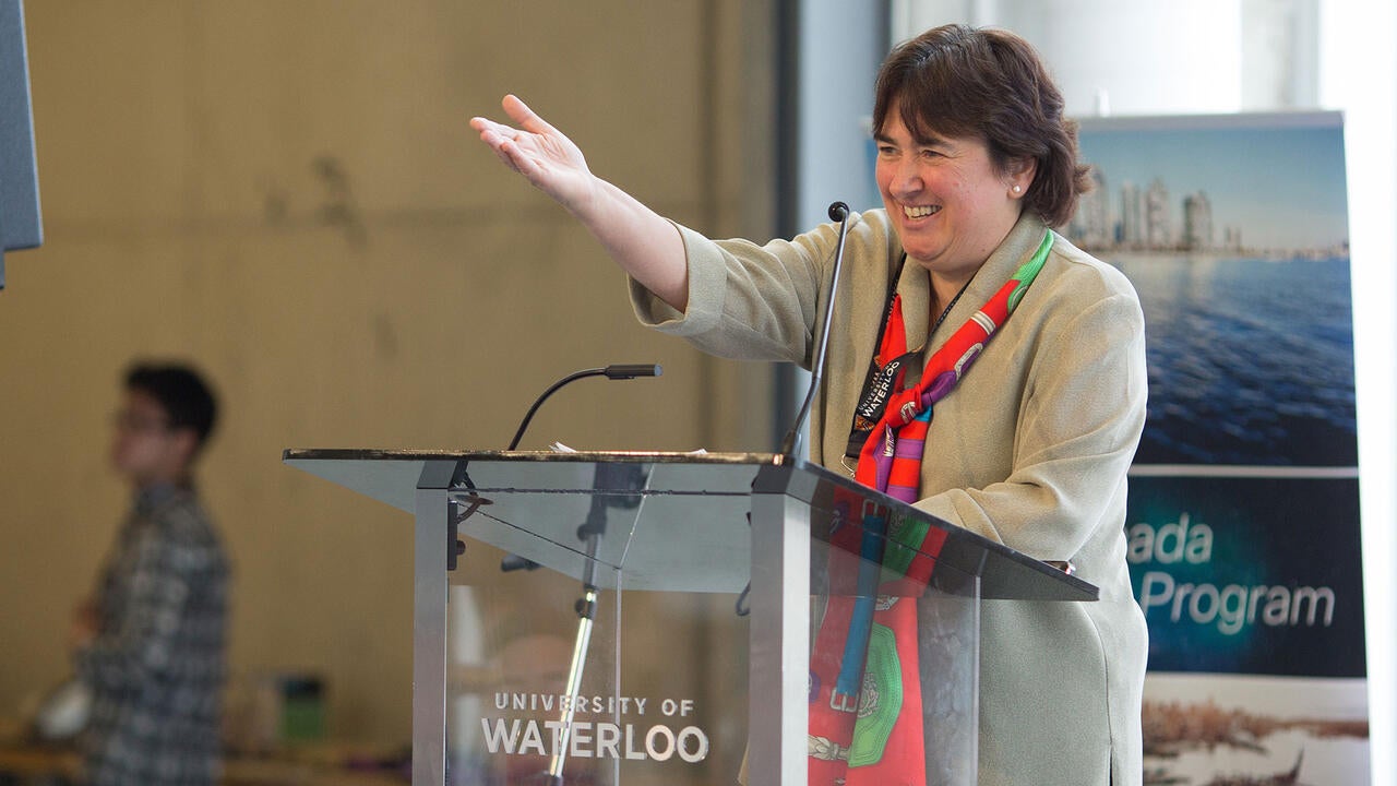 Catherine Rosenberg, a Professor in Electrical and Computer Engineering and the Canada Research Chair in the Future Internet