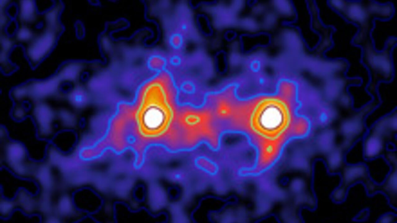 Dark matter composite image
