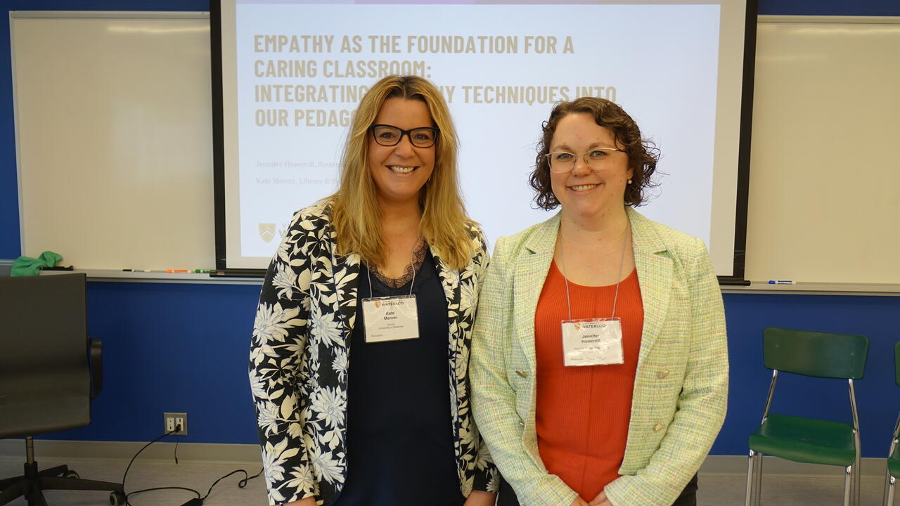 Dr. Kate Mercer and Dr. Jennifer Howcroft