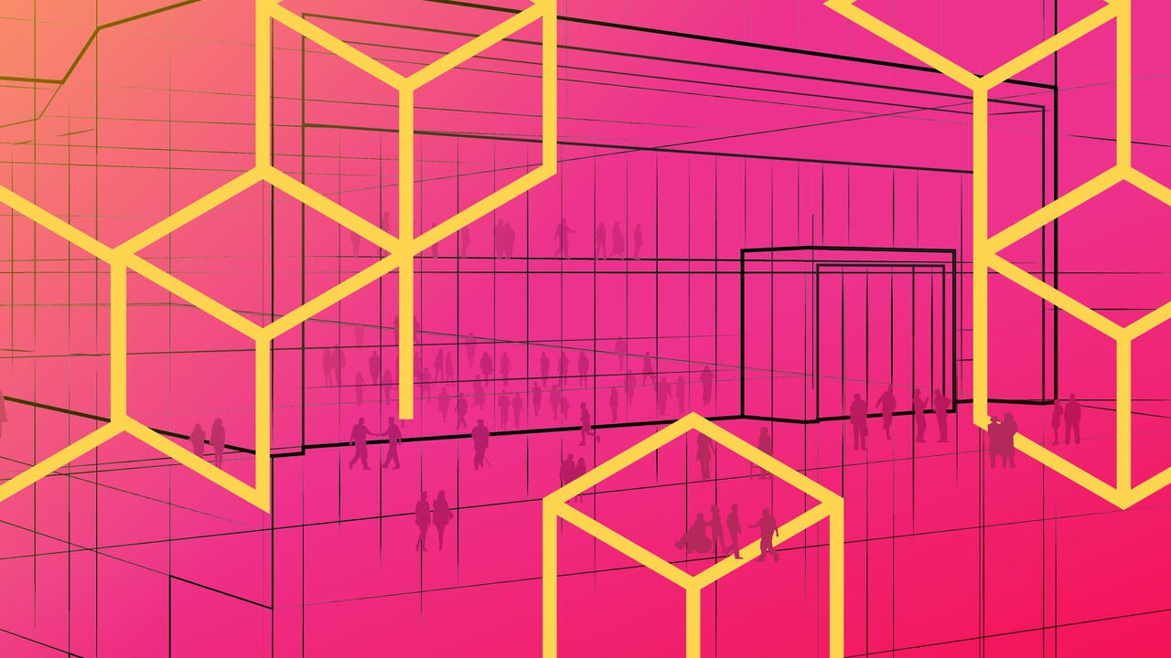 Innovation arena pink building 