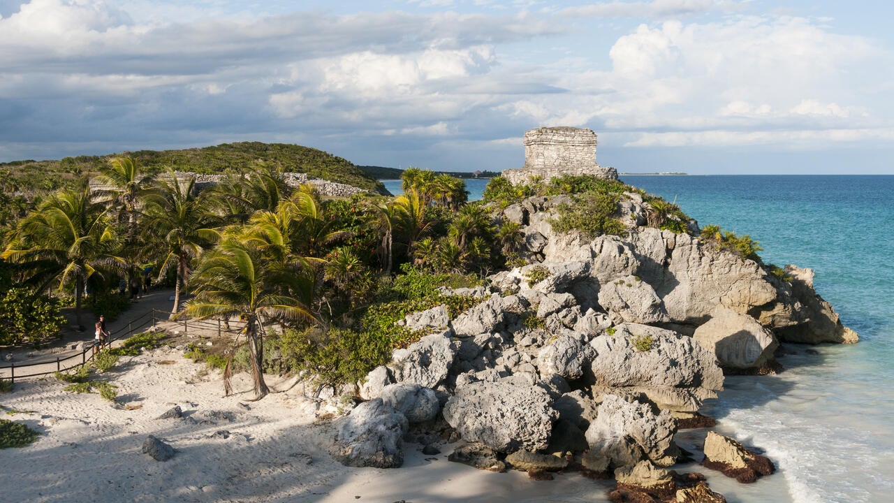 Mayan ruins at Tulum 