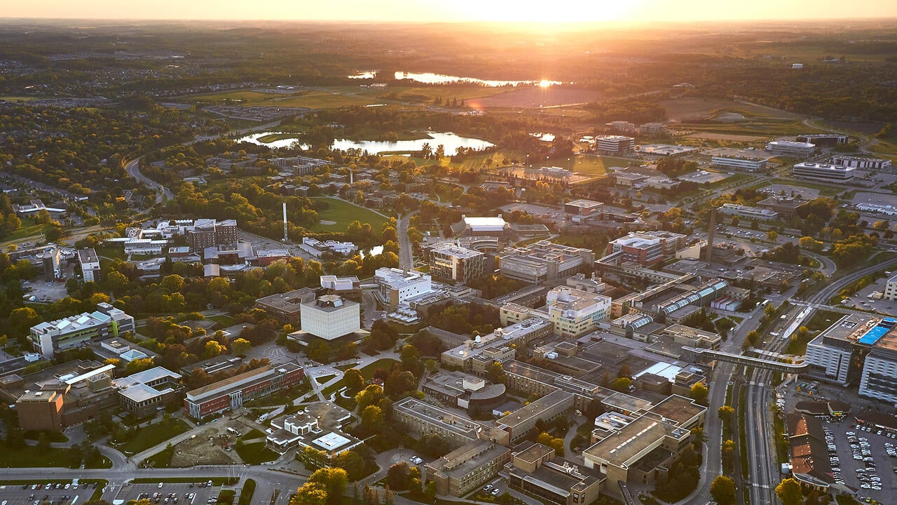 Campus aerial photo