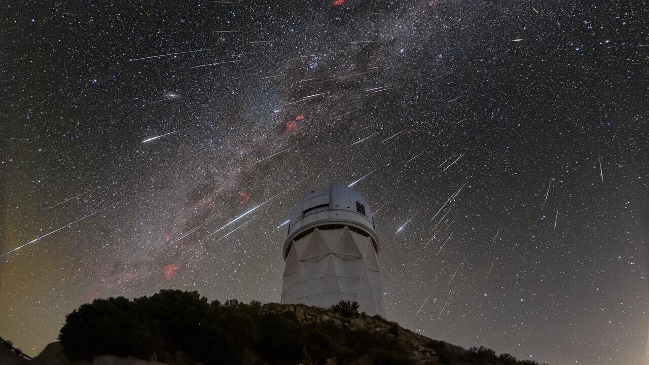 The Dark Energy Spectroscopic Instrument (DESI) and the night sky.