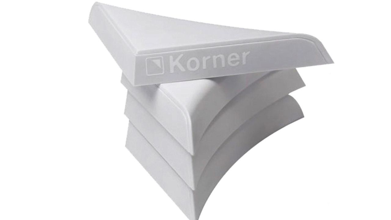 One-piece door product from Korner