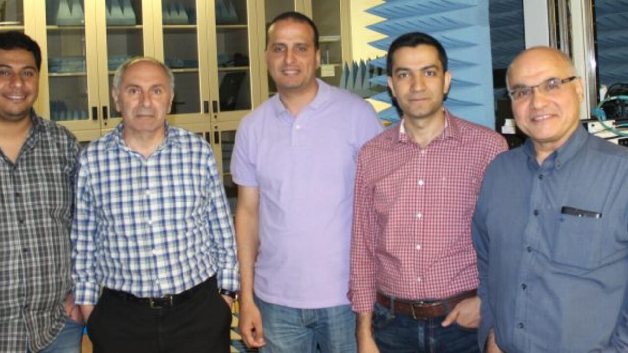 Photo of Hussam Al-Saedi, Dr. Suren Goigoyan, Dr. Wael Abdel-Wahab, Mohammad Fereidani, Salieddin Safivi-Naeini.