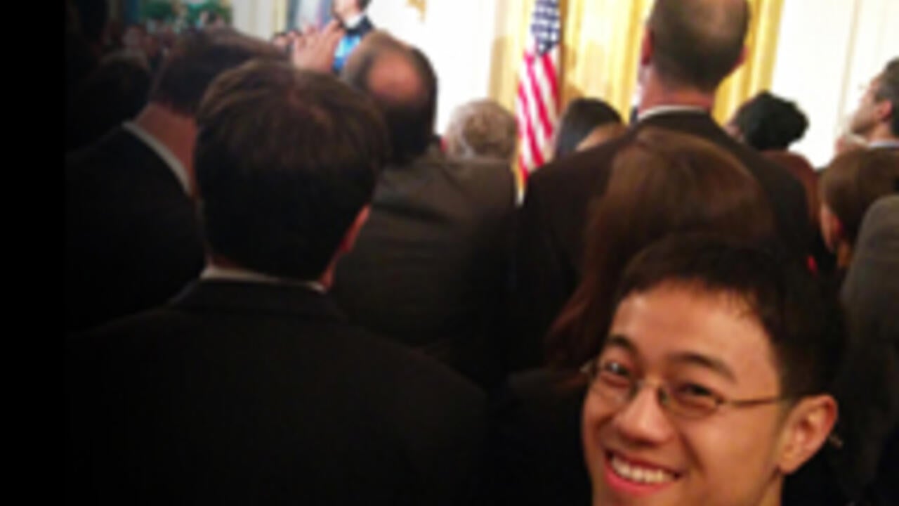 David Hu at The White House