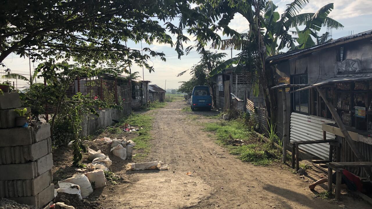 Rural area in the Philippines