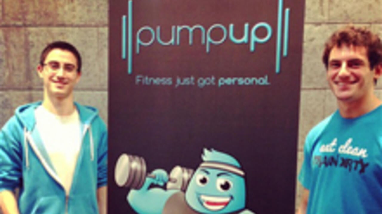 PumpUp co-founders Garrett Gottlieb and Phil Jacobson