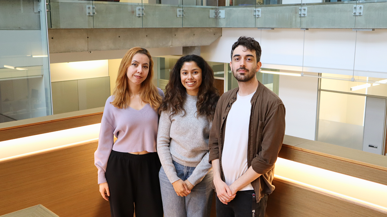 Katya Driscoll, Ria Chakraborty, Rodolfo Reis Soldati