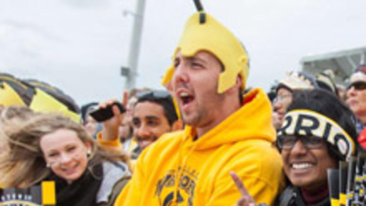 University of Waterloo football fans