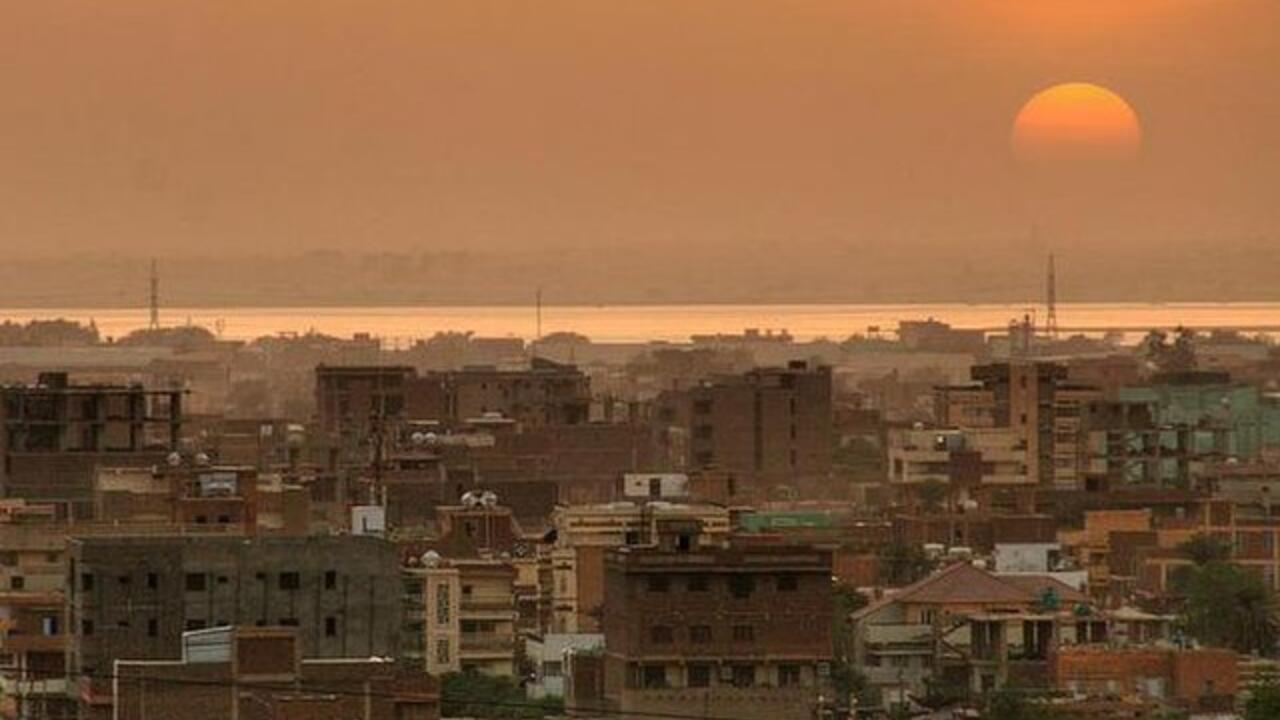 A sunset over Khartoum