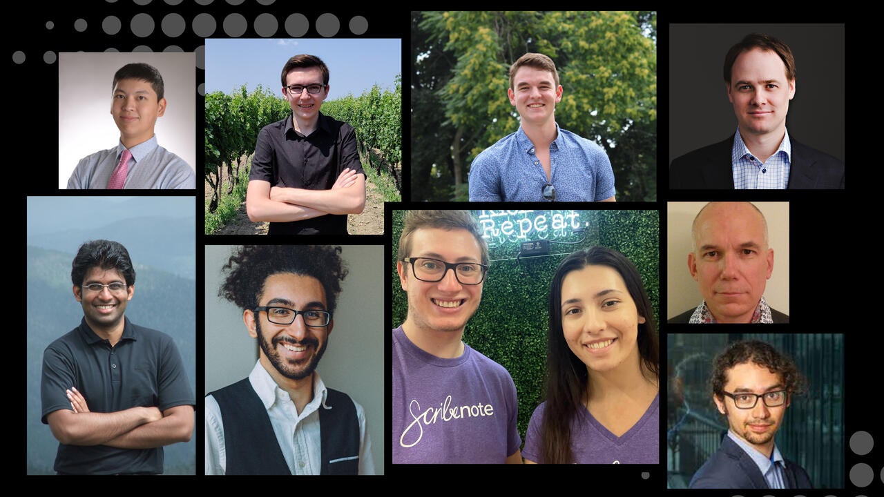 Combined photos of Velocity's new cohort