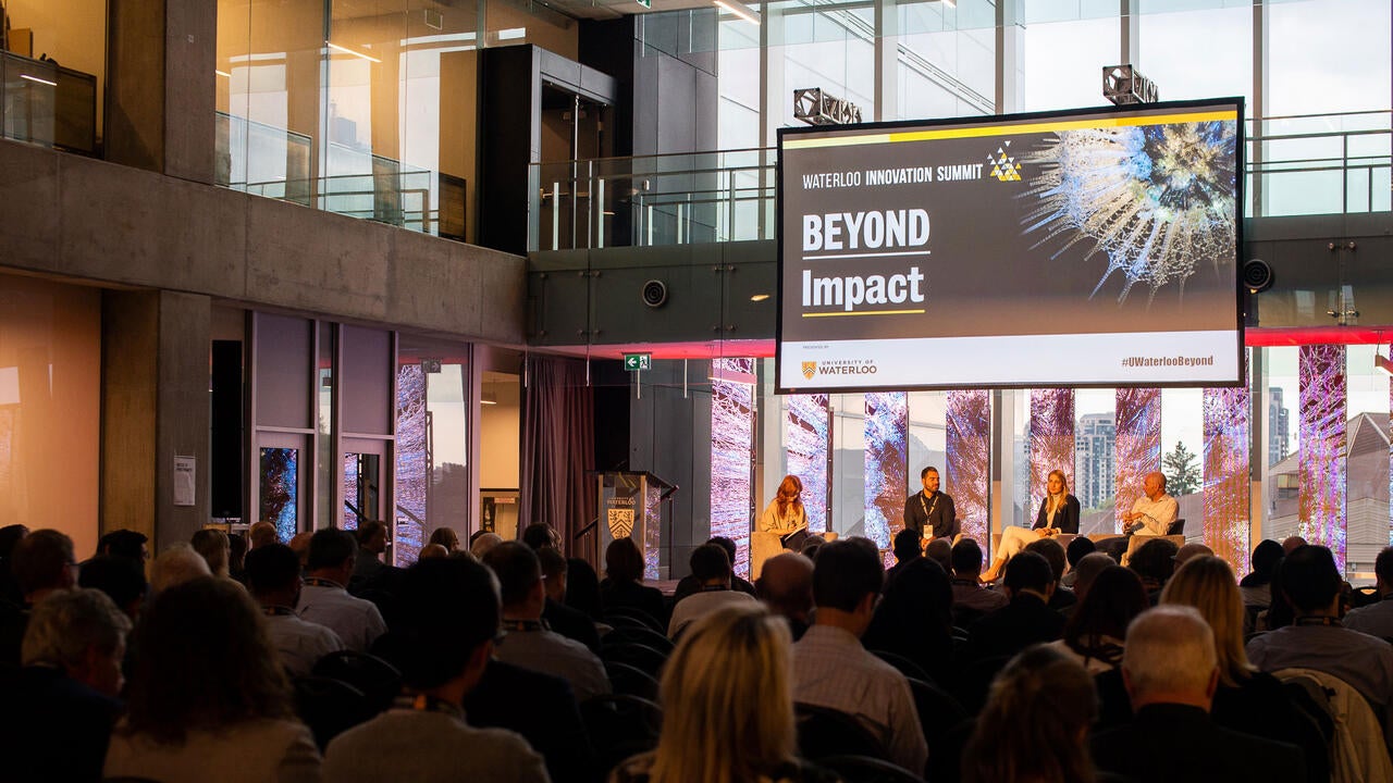 audience at the Waterloo Innovation Summit