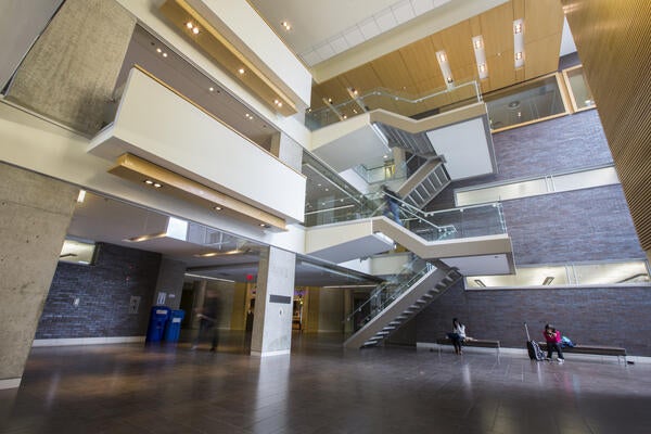 First floor of school accounting and finance building