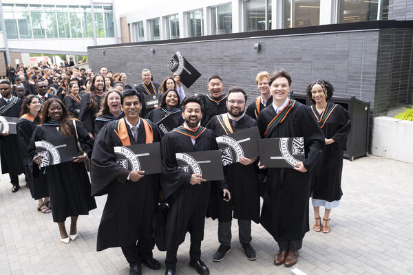 Graduating class from Faculty of Science