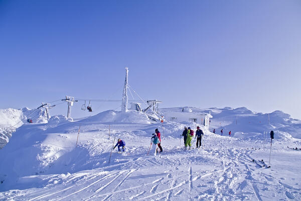 The summit of Whistler mountain, site of the 2010 Winter Olympics