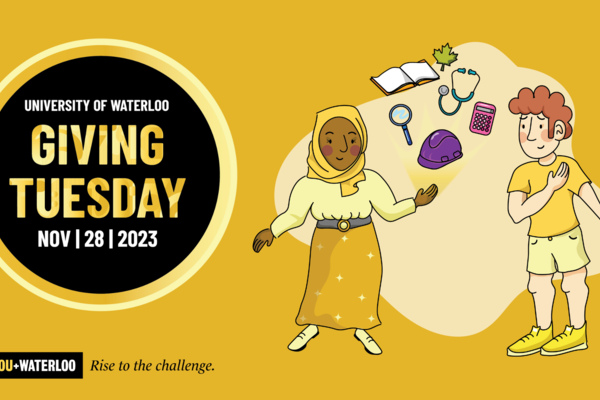 Giving Tuesday, November 28, 2023: Illustration of students