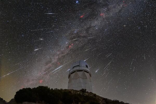 The Dark Energy Spectroscopic Instrument (DESI) and the night sky.