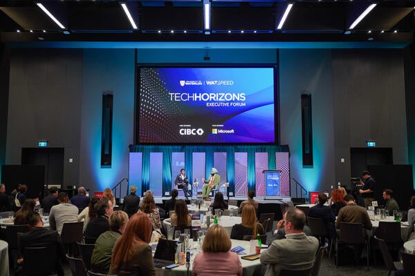 Tech Horizons 2024 event with Fortune 500 leaders, innovators and policy influencers