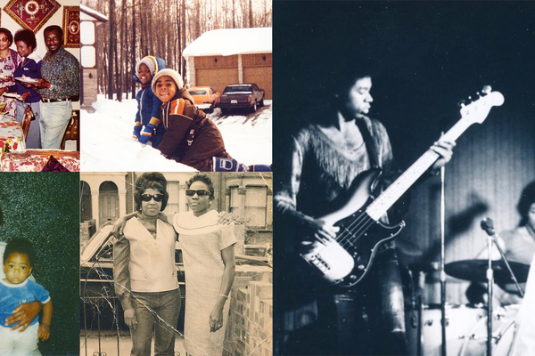 Collage of old photos from Vintage Black Canada