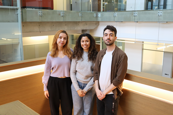 Katya Driscoll, Ria Chakraborty, Rodolfo Reis Soldati