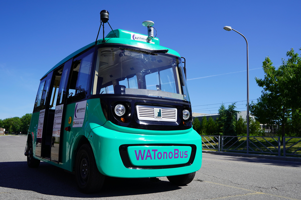 Waterloo's driverless, autonomous shuttle that will transport students and staff across campus
