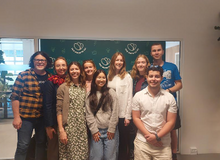 Danielle Juneau and Knowledge Integration students.