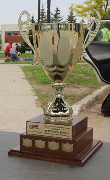 The Volt Race Winner trophy