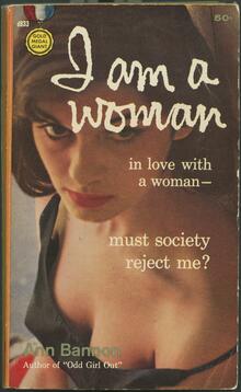 Cover from the lesbian pulp fiction collection