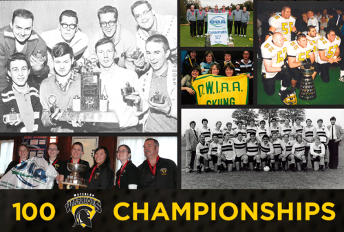 Collage of men’s golf team