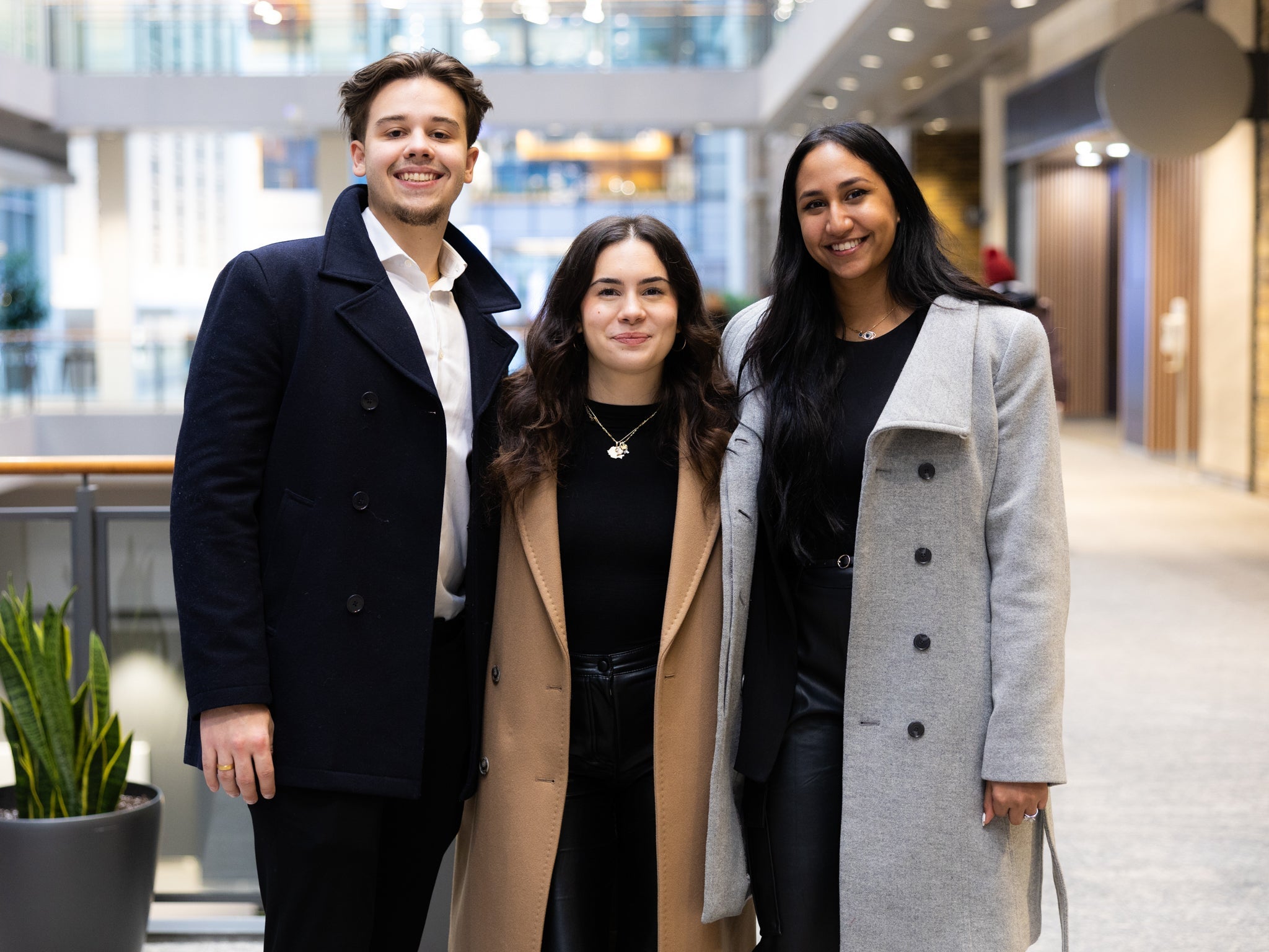 Safi co-founders from left to right, Martin Turuta, Daria Margarit and Miraal Kabir
