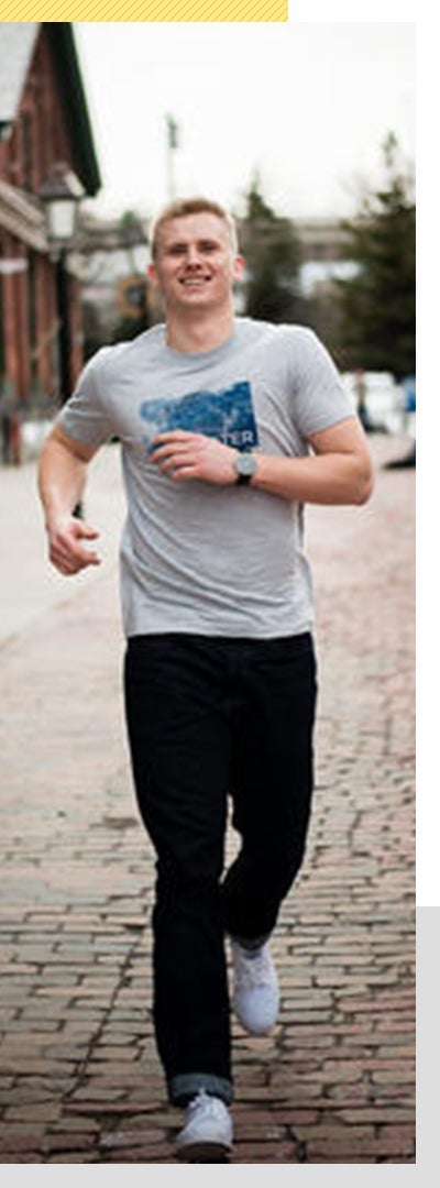 Aleks running
