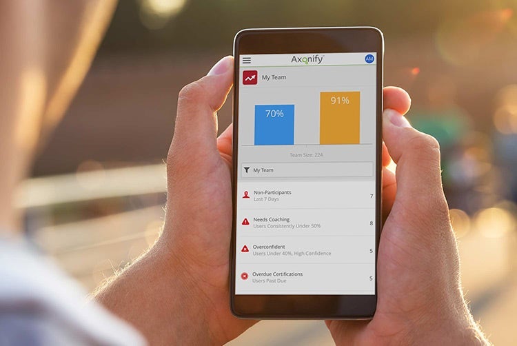 Axonify mobile application