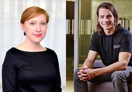 Jean-Philippe MacLean and Tahnee Prior.