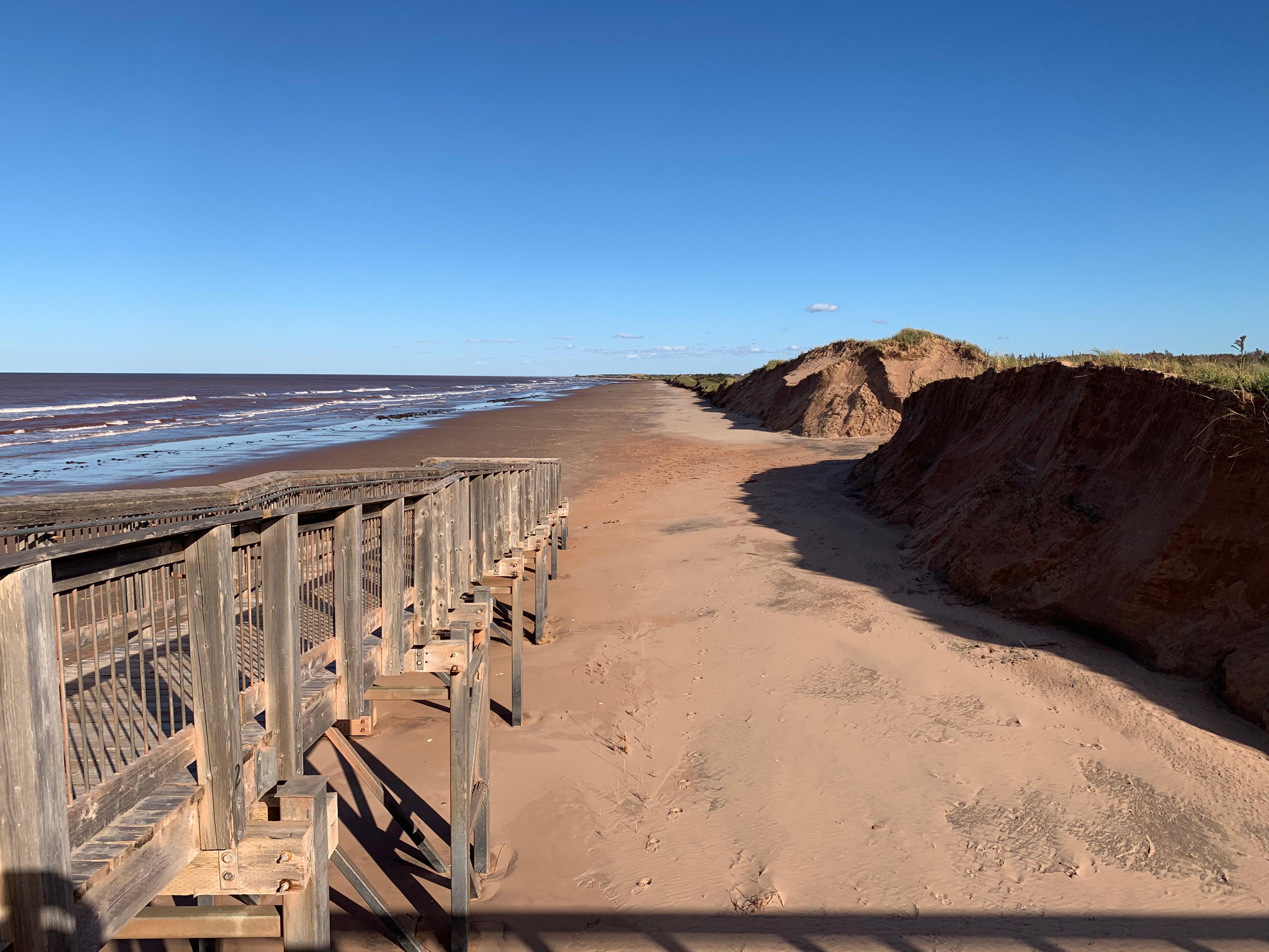 Brackley Beach, P.E.I. two days after hurricane Fiona. 