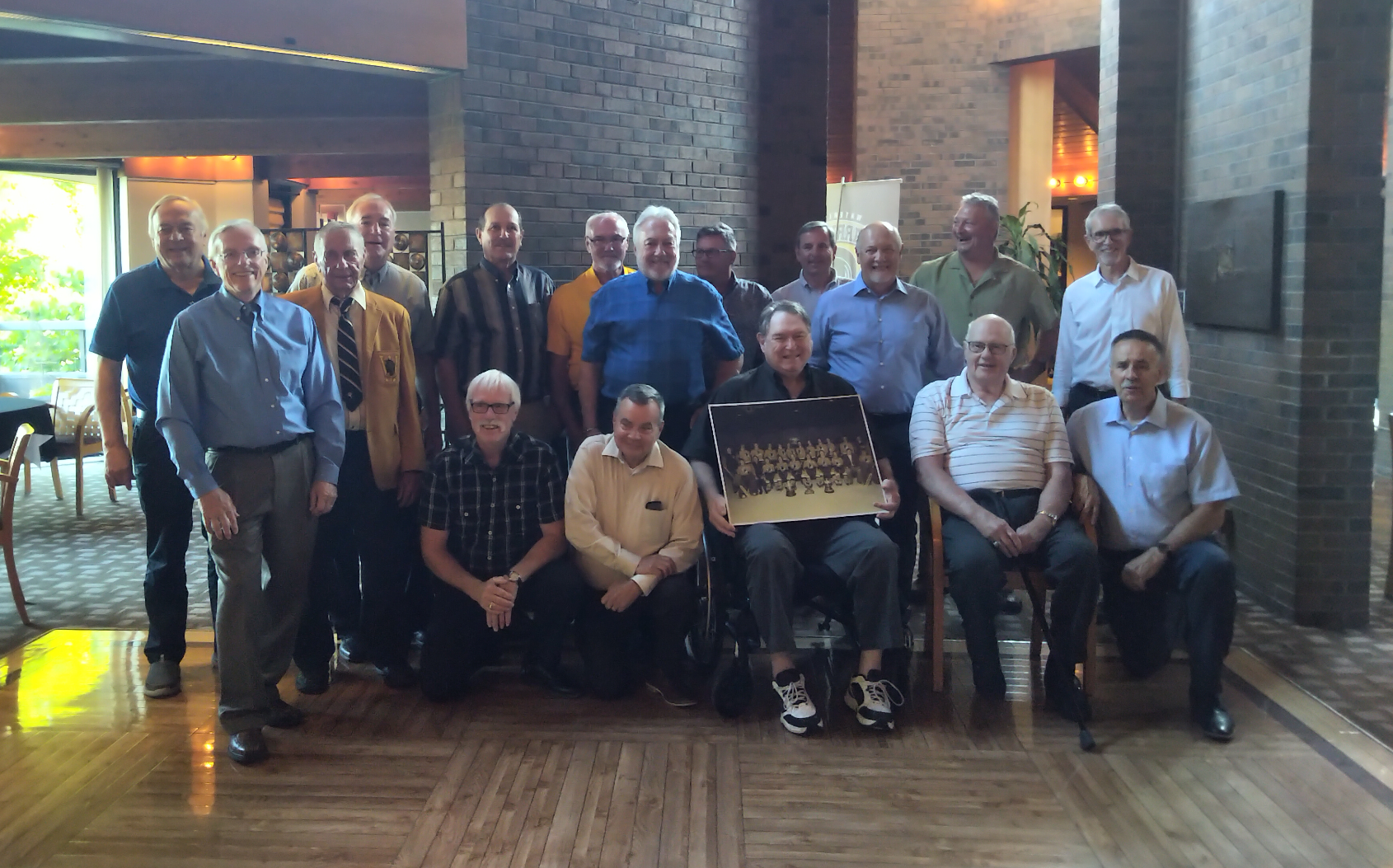 UWaterloo Men's Hockey team (1973/74) now.