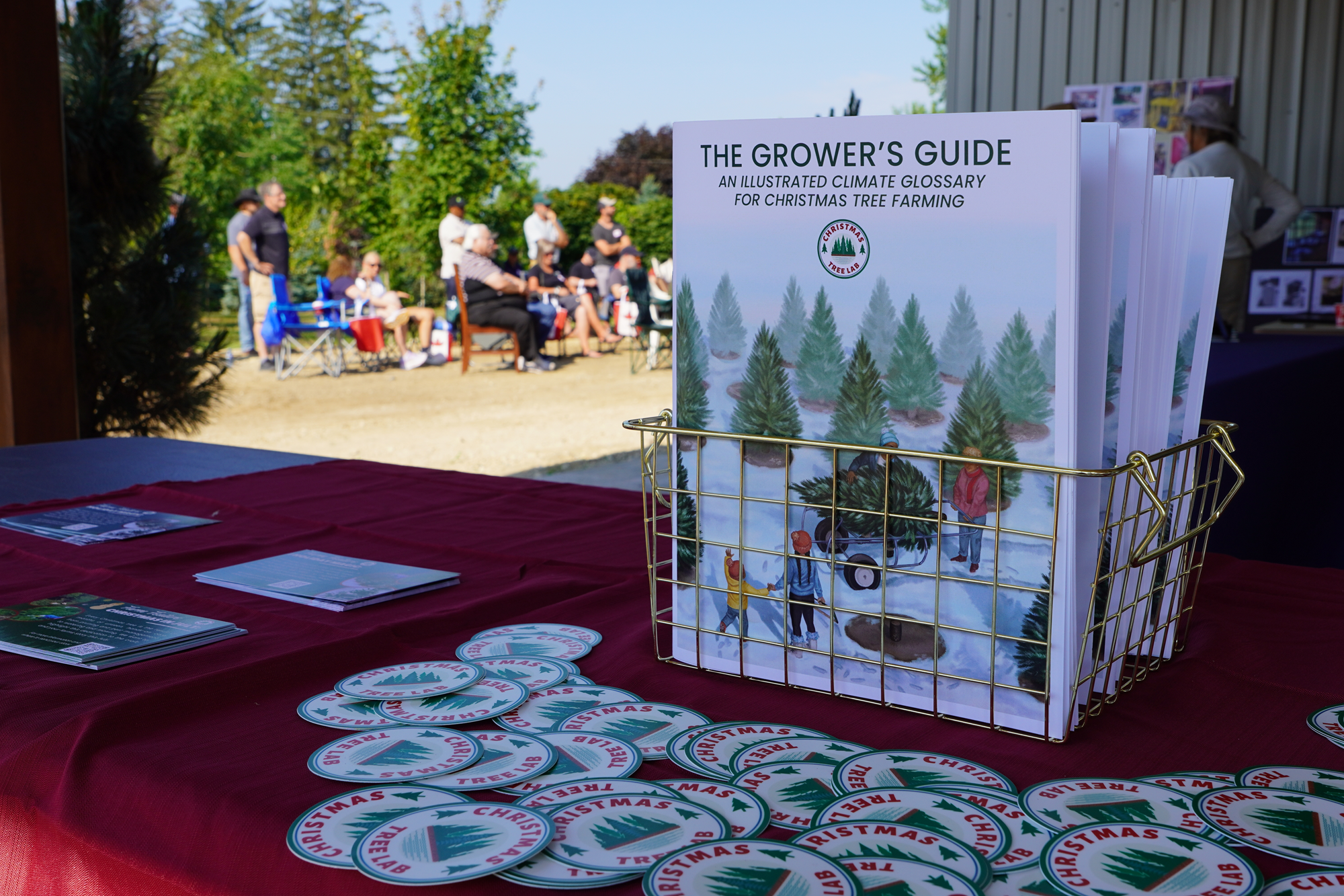The Grower's Guide on a table.