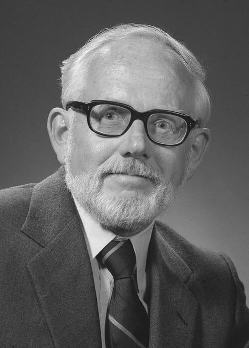 Douglas Wright was the first dean of Waterloo Engineering.