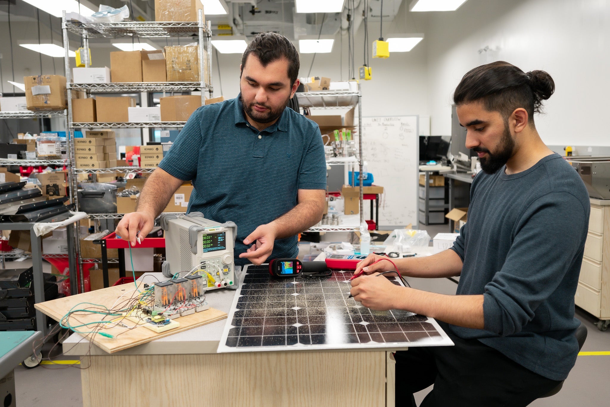 Swish Solar joined Velocity's Innovation Arena in Kitchener, Ont. earlier this year.  (Velocity / University of Waterloo)