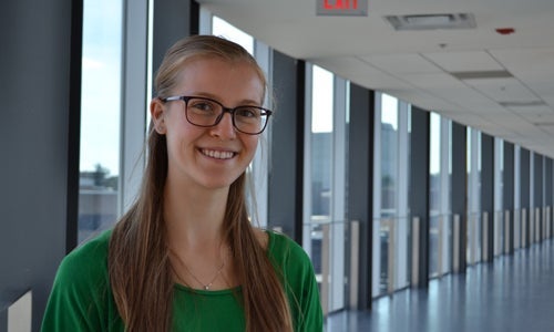 HeForShe scholarship winner Emily Carlson