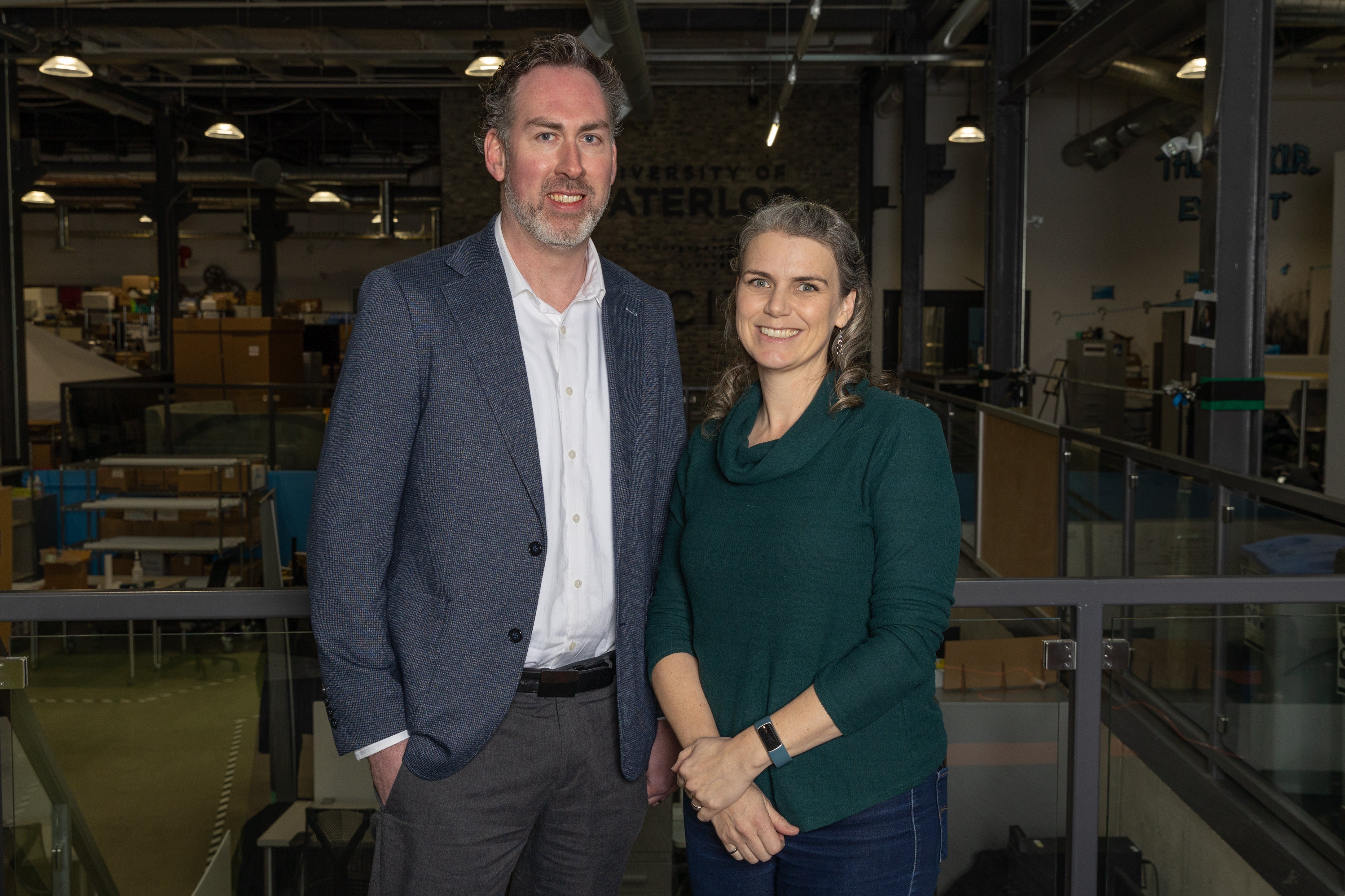 Dr. Michael Pope and Evelyn Allen