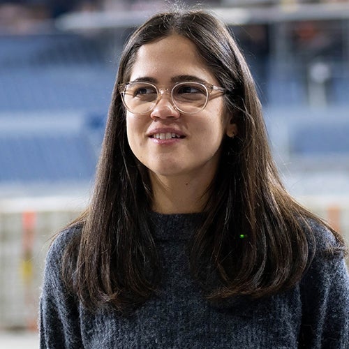 Gabrielle Campos in conversation at Rogers Centre