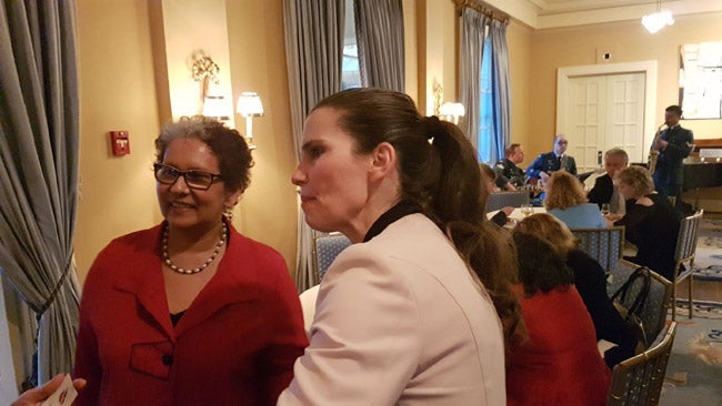 Governer General and Charmaine Dean