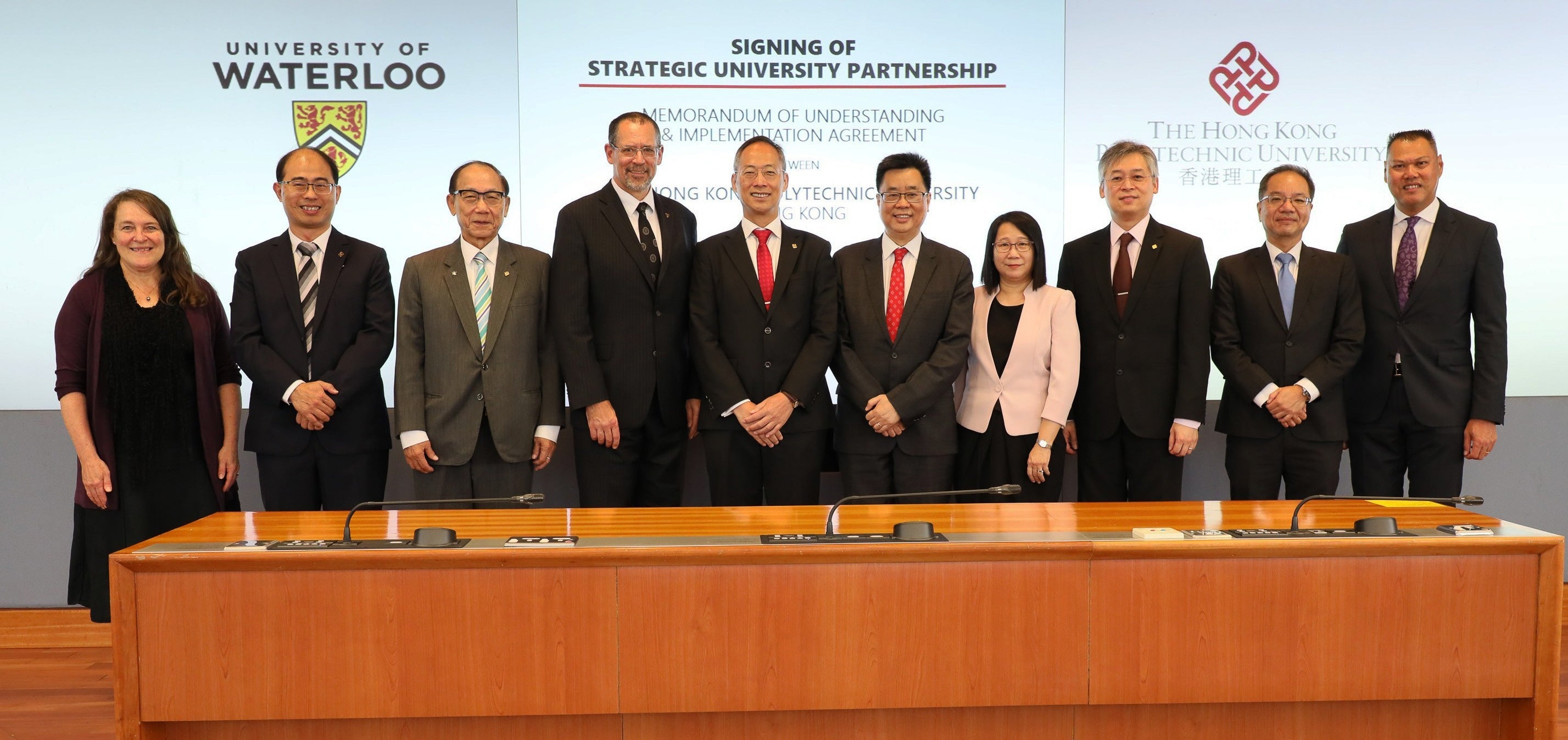 Partners of Hong Kong agreement