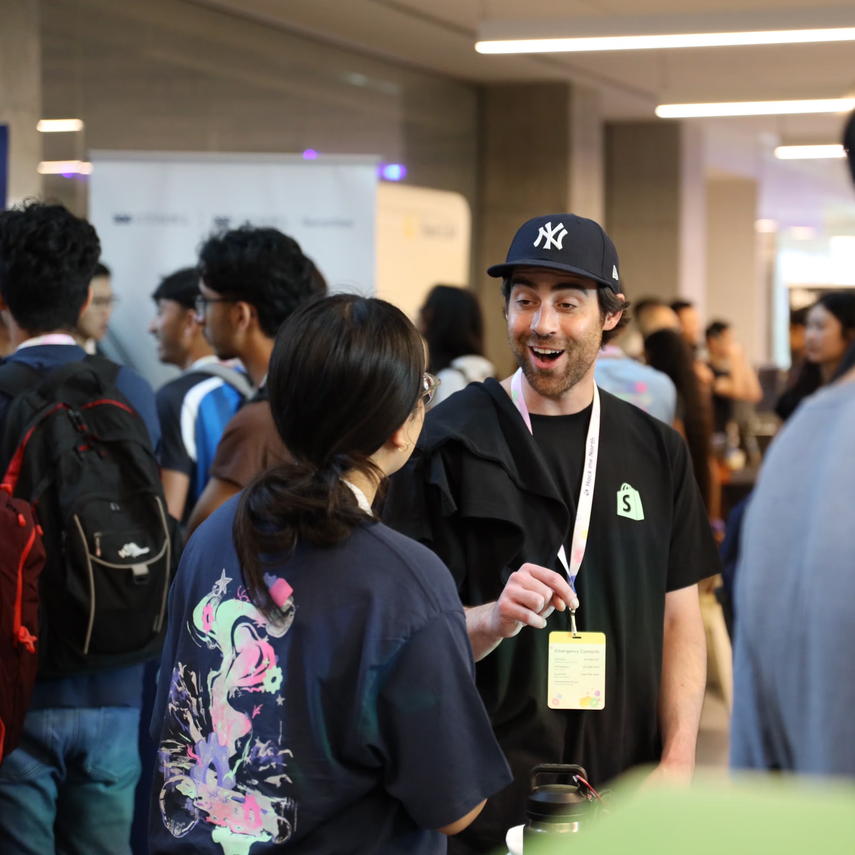 Gathering at Hack the North
