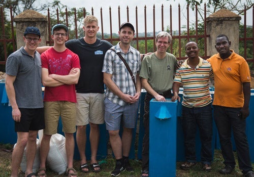 Waterloo engineers and Ugandan Community Health Agents