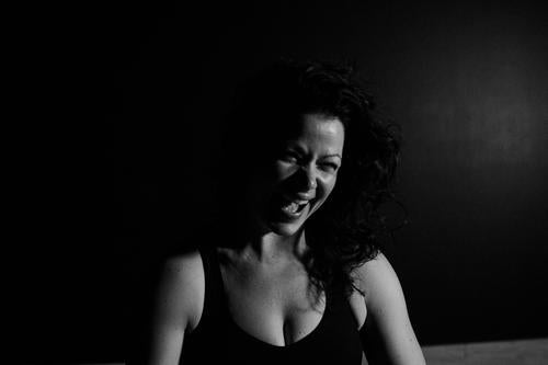 Lee-Anne laughing