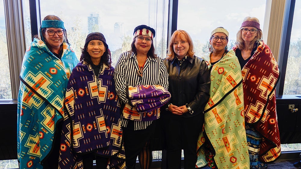 A group photo with Dr. Nel Wieman