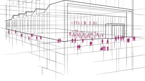 Artist’s rendering of the Innovation Arena